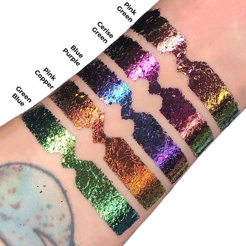 Duochrome Flakes Pink Copper