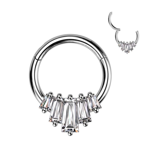 Huvudbild Emia Hinged Ring Clear