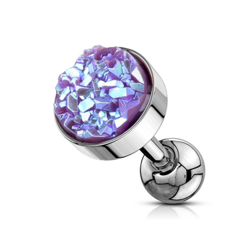 Druzy Stone 1,2mm Purple