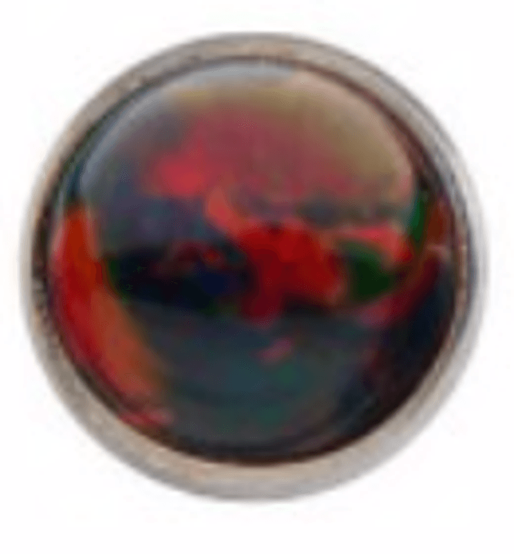 Opal Dermal Top Black Red