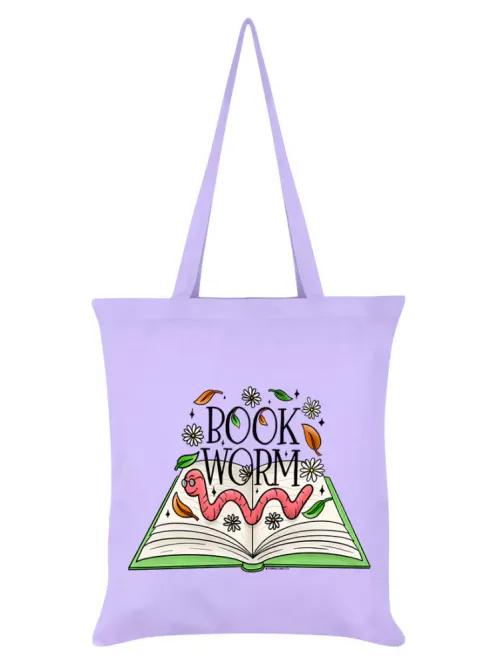 Hovedbilde Book Worm Lilac Tote Bag