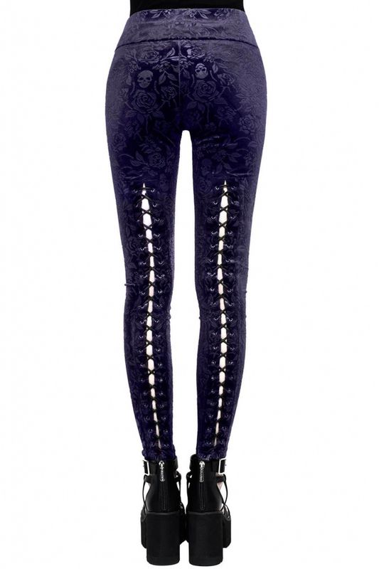 Bite Me Leggings (Plum)