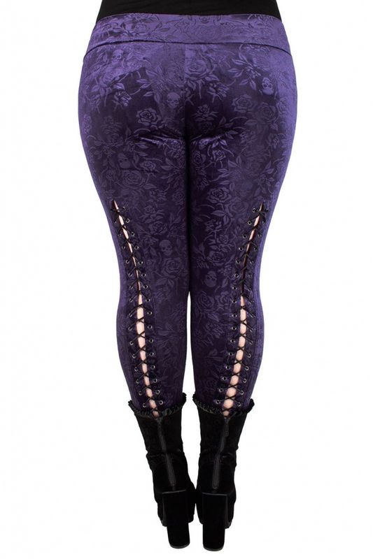 Bite Me Leggings (Plum)