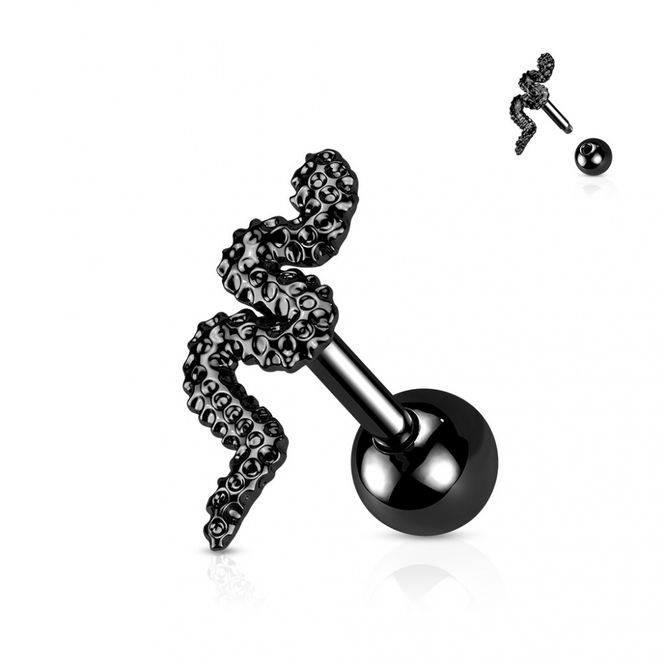 Main Image Snake Barbell Black