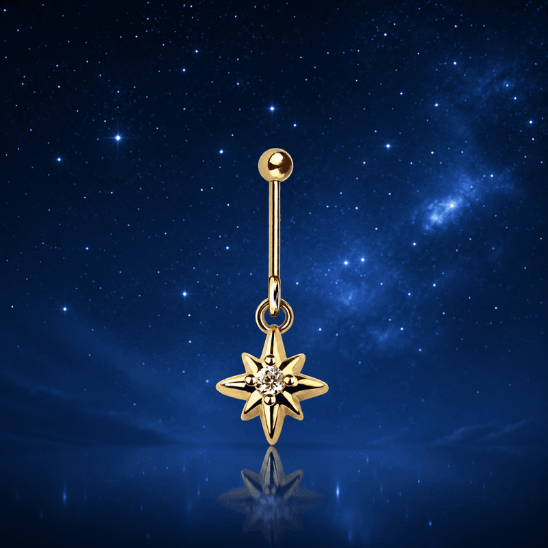 Starburst Vertical Helix Barbell