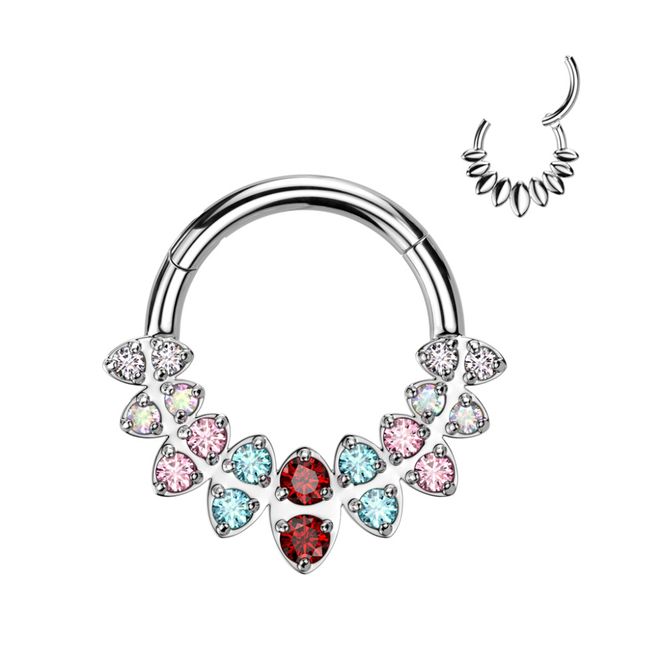 Hovedbillede Eve Hinged Ring Rainbow