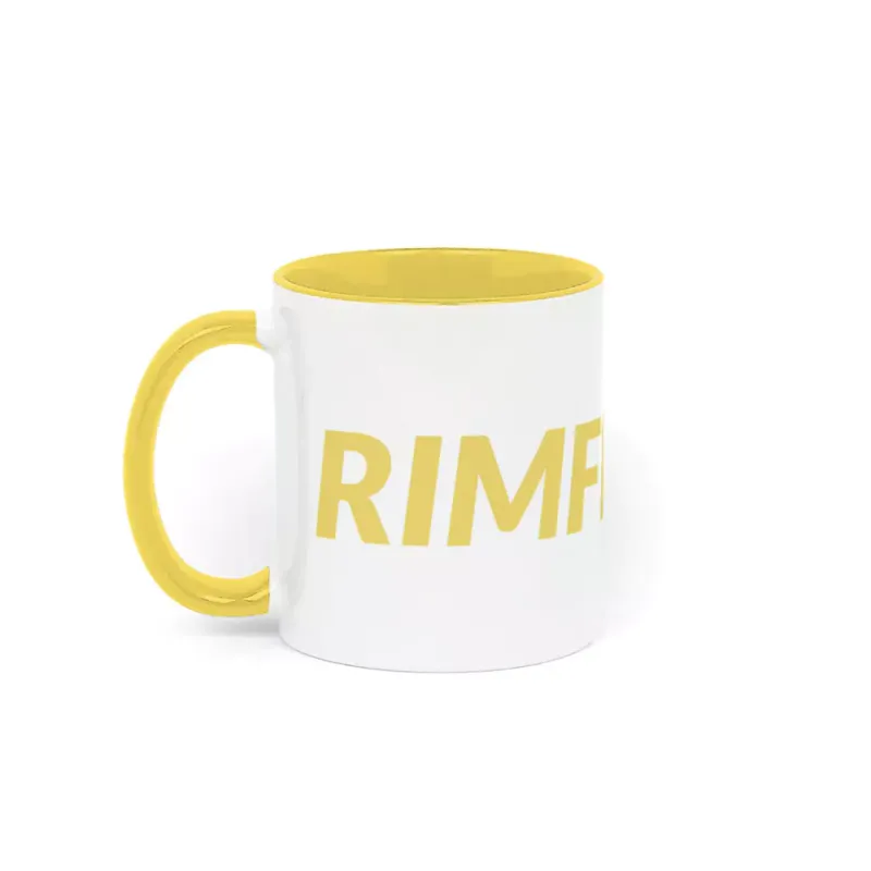 Rimfrost Yellow Two Tone Mug
