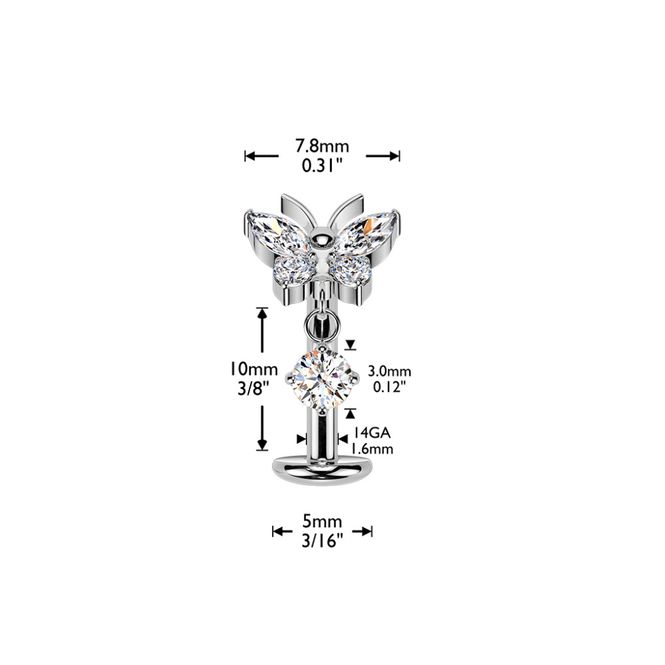 Hovedbillede Floating Belly Piercing ...