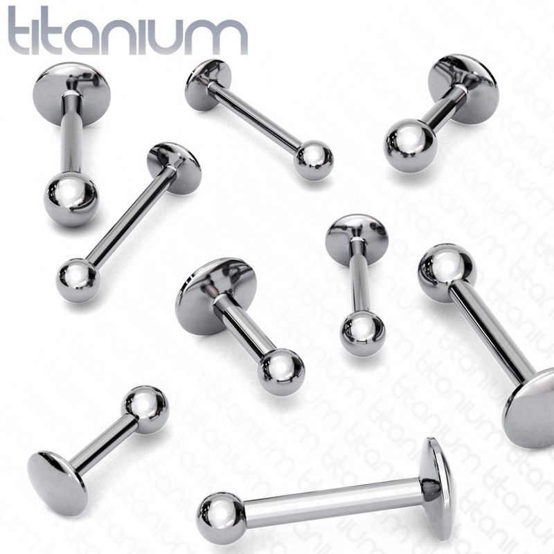 Titanium Labret with Ball