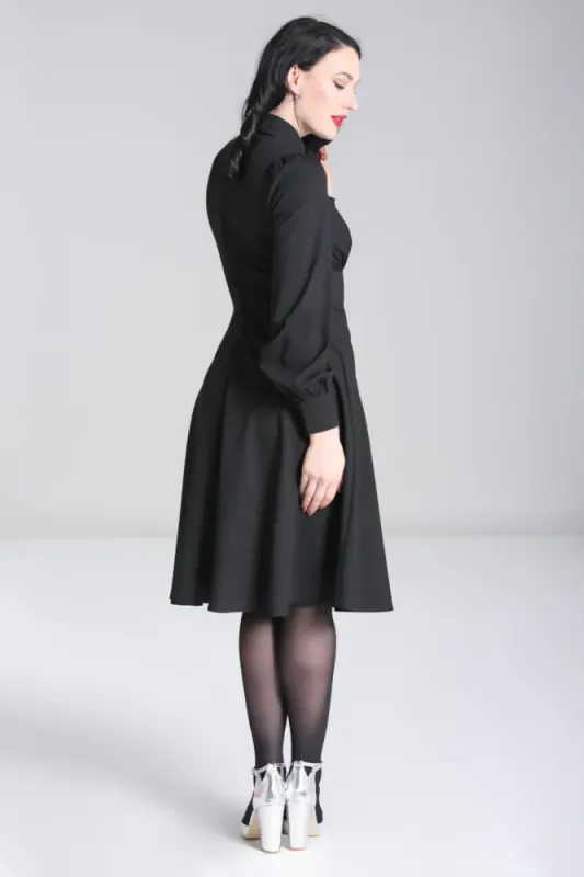 Mia Dress Retro Black