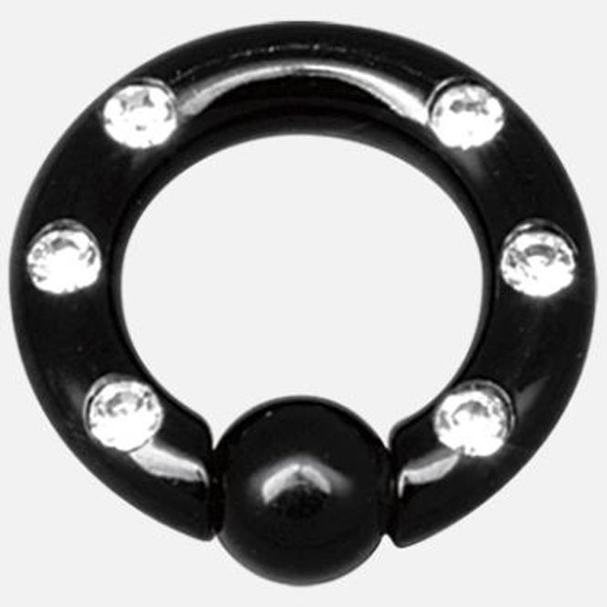 Main Image Black diamond ring 4mm