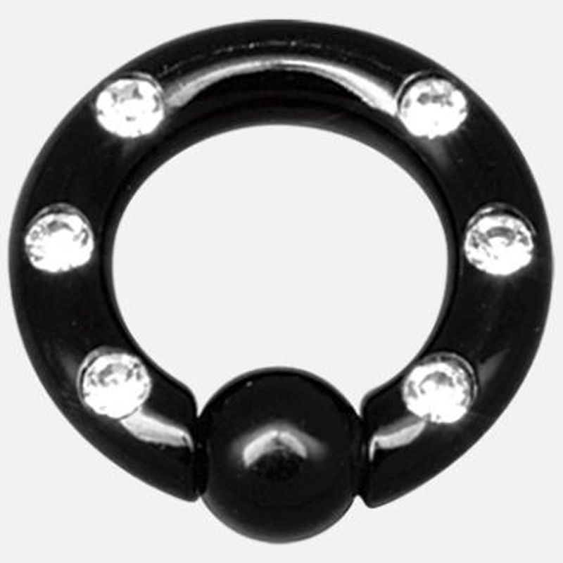 Black diamond ring 4mm