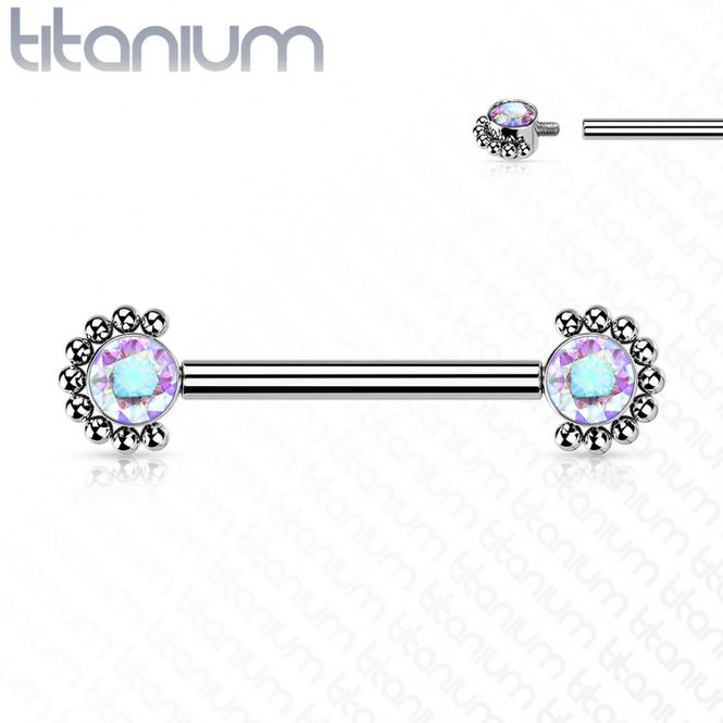 Hovedbillede Sana Nipple Barbell Aurora ...