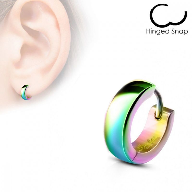 Hoop Earring Rainbow