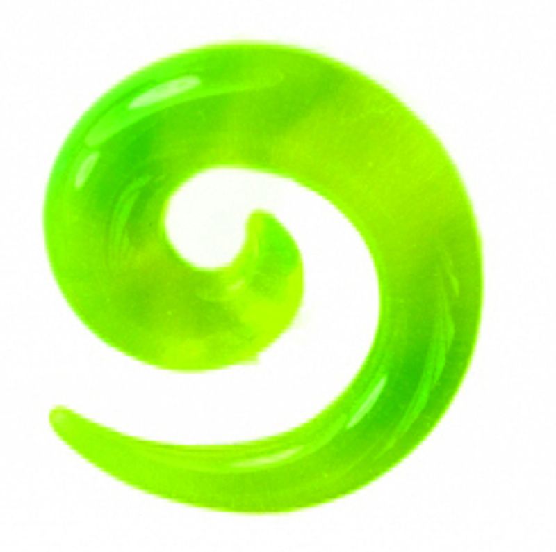Candy Green Spiral