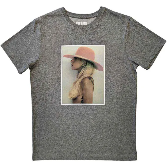 Hovedbillede Lady Gaga Unisex Grey T-Shirt