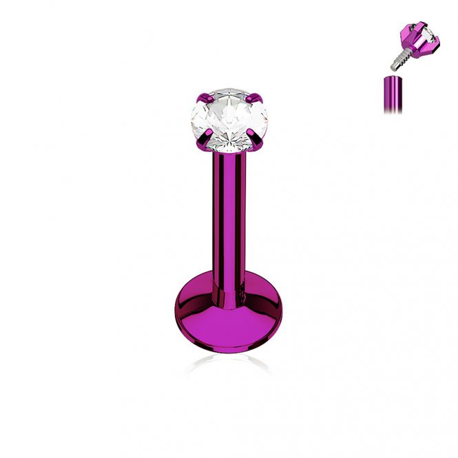 Hoofdbeeld Round Prong Gem Internally ...
