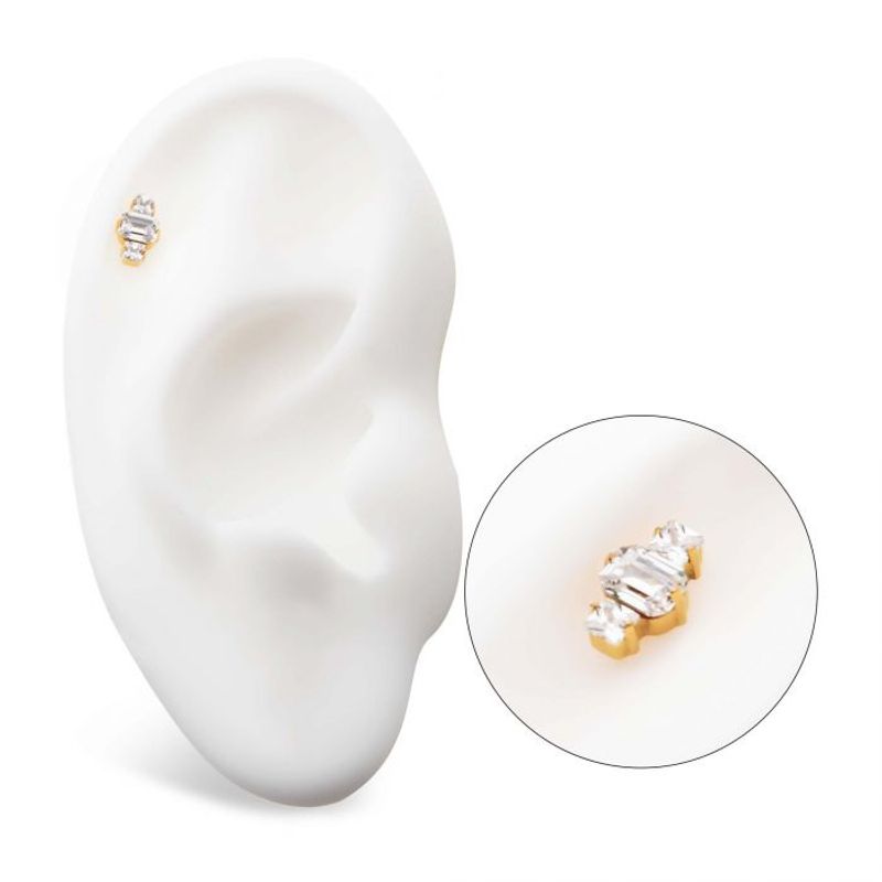 Isabella Push-fit 24K Gold