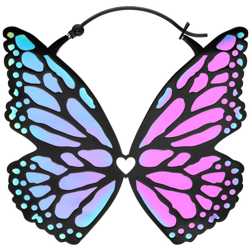 Vexas Butterflies Hoops Earrings