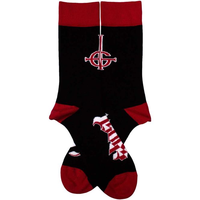 Main Image Ghost Ankle Socks Red