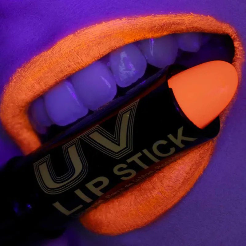 Neon Orange Lipstick 