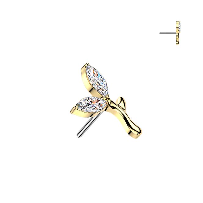 Hovedbilde Danielle Sprout Push-fit Gold ...