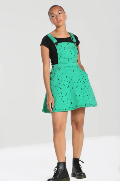 Hovedbilde Bat Pinafore Dress Green