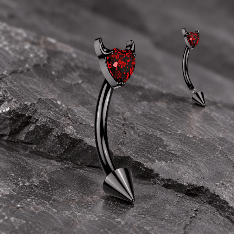 Titanium Devil Heart Bananabell 
