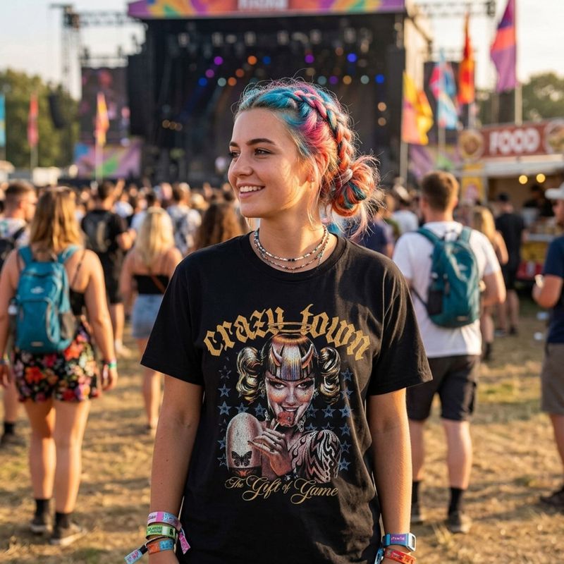 Crazy Town T-Shirt: The Gift Of Game