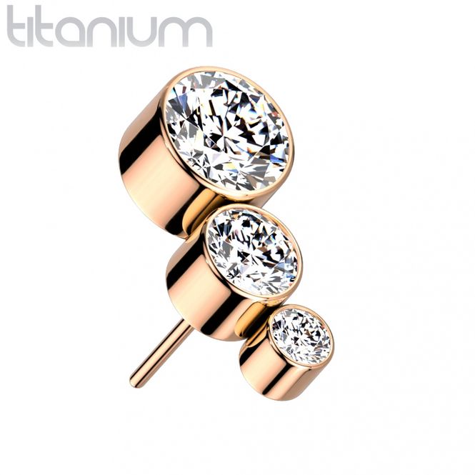 Hovedbilde Trinity Push-fit Rose Gold ...