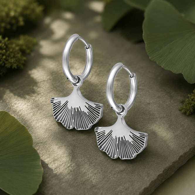 Main Image Little Ginko Hoops