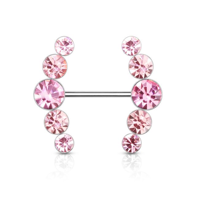 Hovedbilde Big Mina Nipple Bar Pink