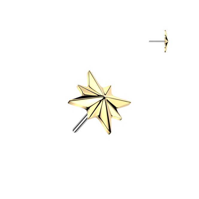 Main Image Antares Star Push-fit Gold