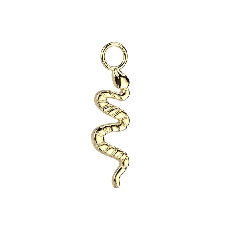Snake Pendant Gold