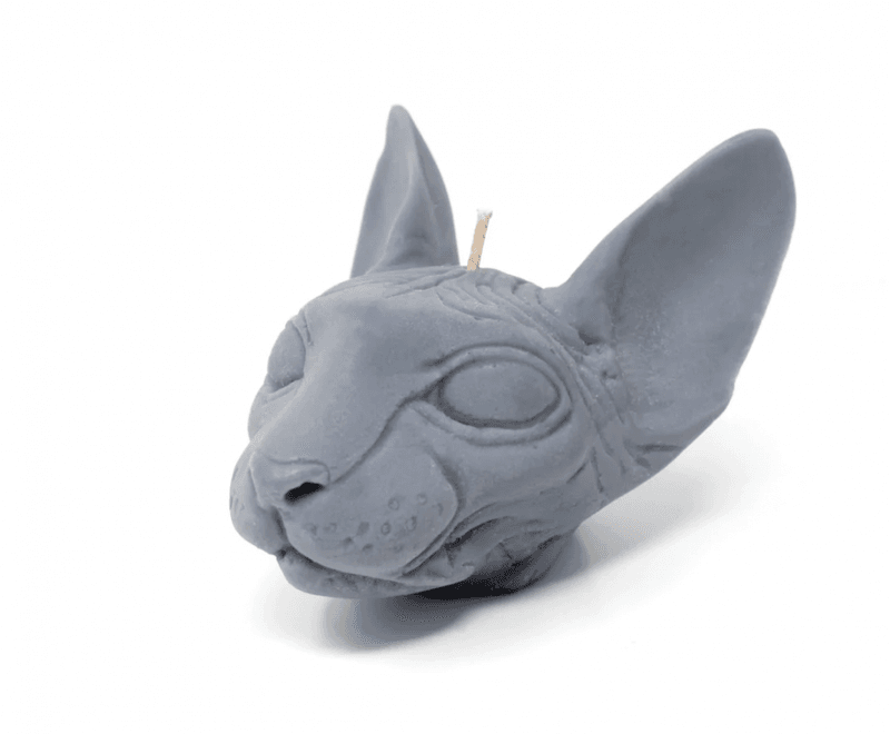 Sphynx Cat Candle