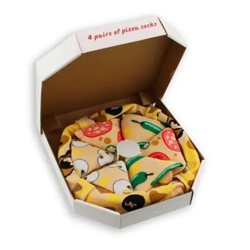 Pizza Socks (4 par)