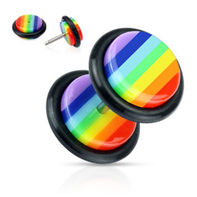Huvudbild Fake Plug Pride Rainbow ...