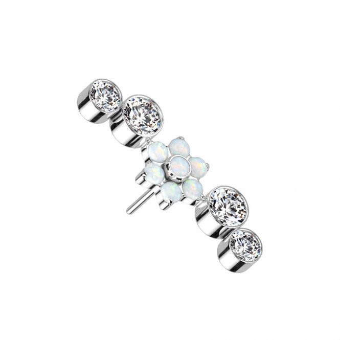 Main Image Flora Push-fit Opal White