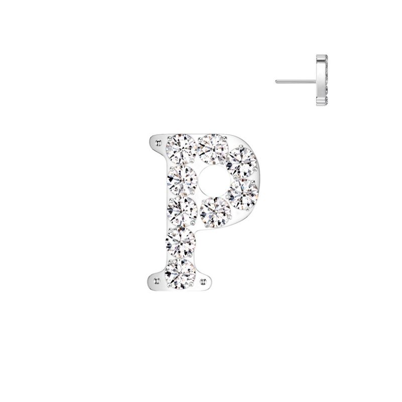 Crystal Letter P