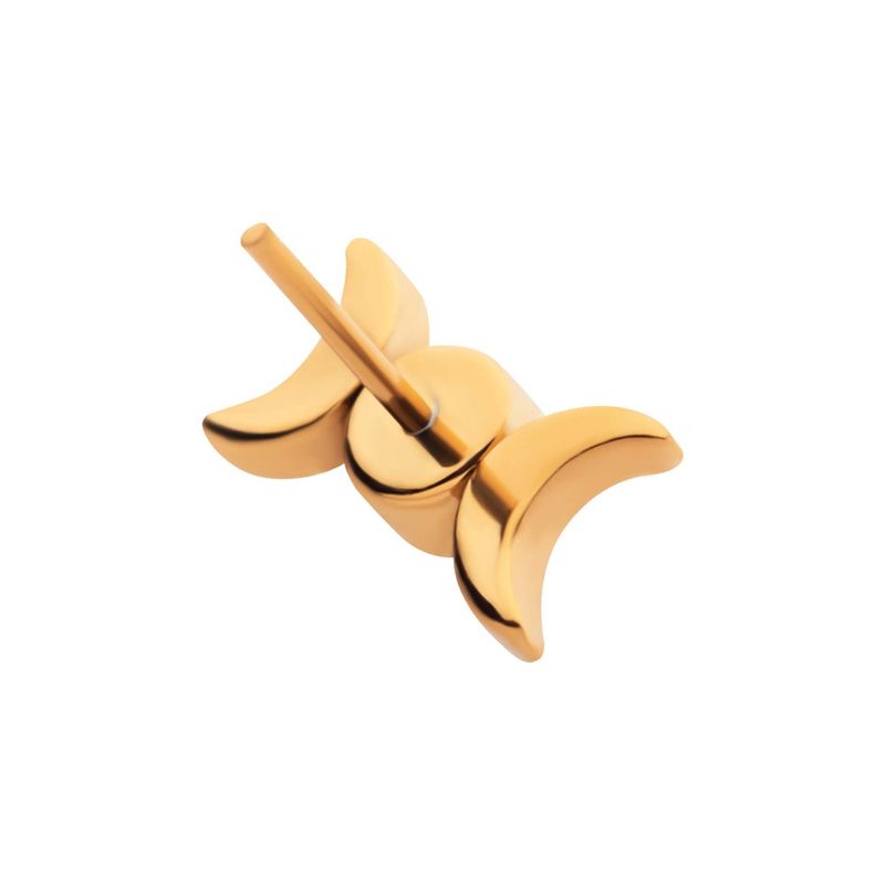 Selene Gem Push-fit 24K Gold