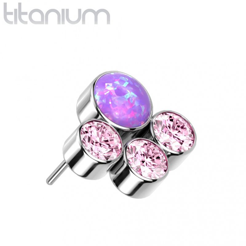 Paw Push-fit Opal Purple