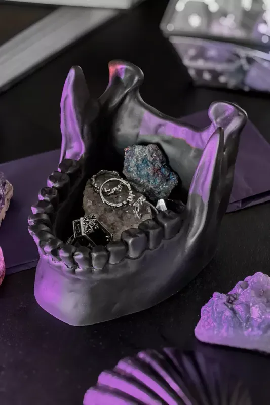 Ossuary Catch All Bowl Black
