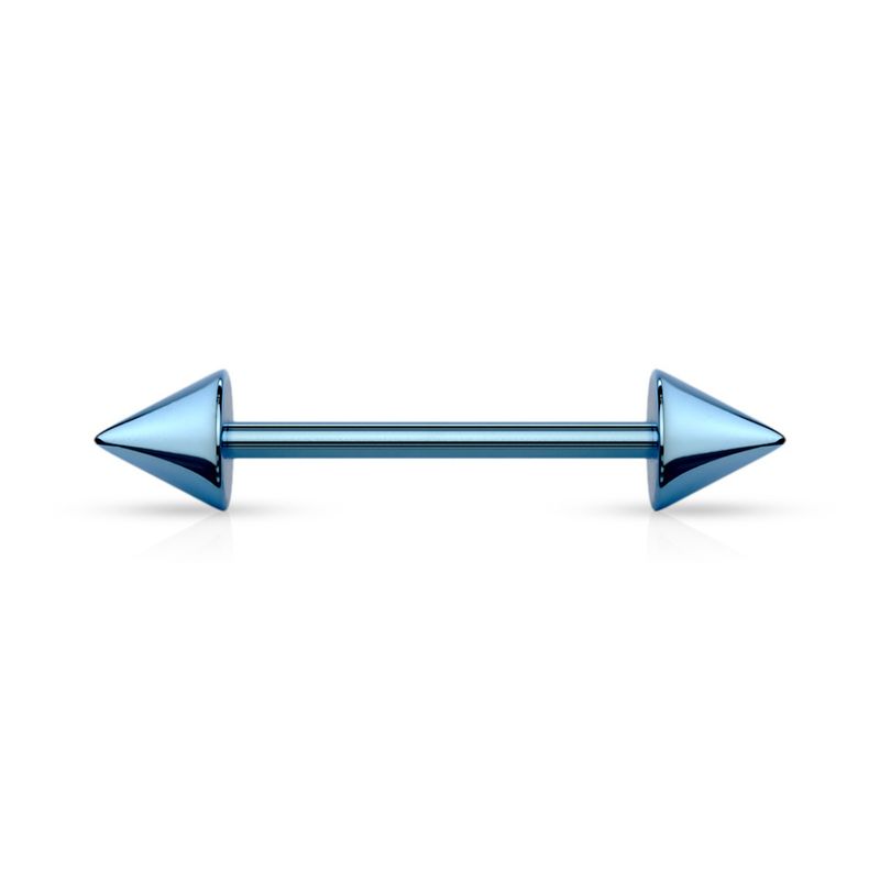Barbell Spikes Blue