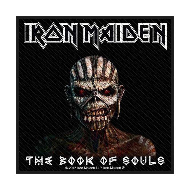 Hovedbilde  Iron Maiden Patch The Book ...