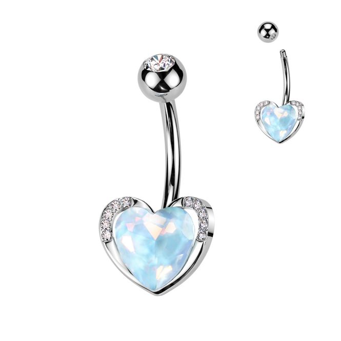 Hovedbilde Ocean Heart Belly Ring
