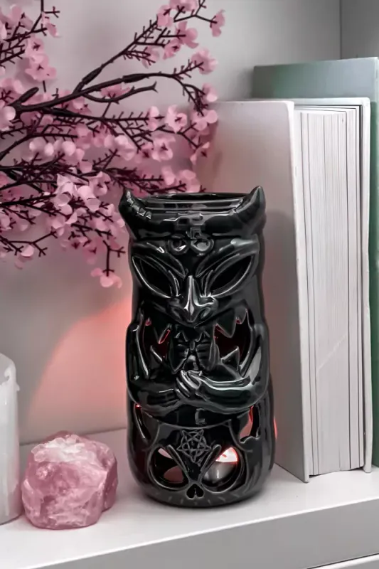 Tiki Demon Tealight Holder