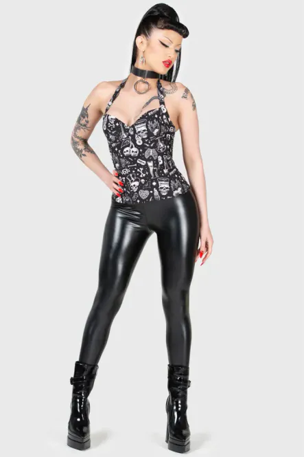 Main Image Burn Rubber Halter Top