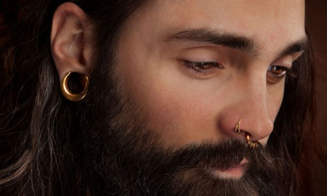 Main Image Zaria Plain Saddle Rose Gold