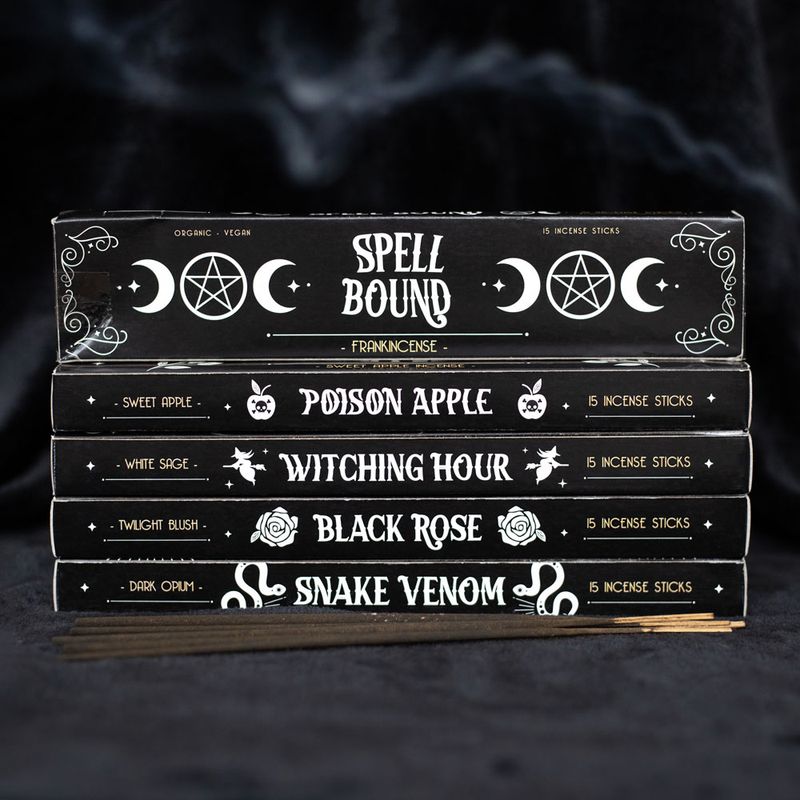 Midnight Rituals Gothic Incense Sticks Set of 6