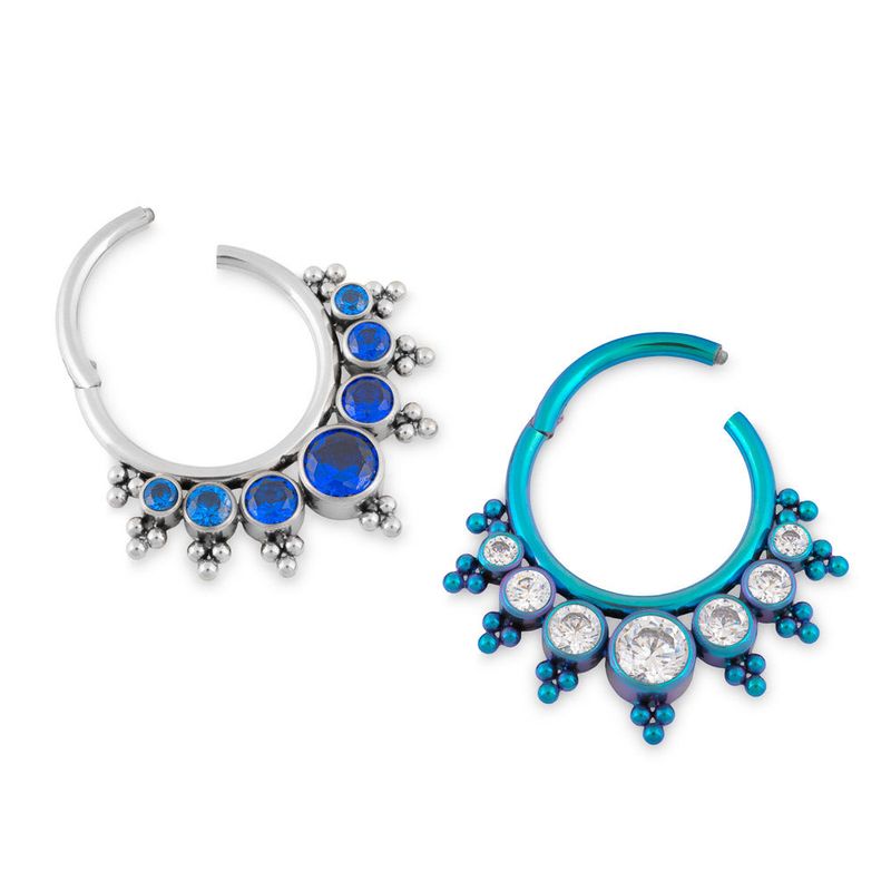 Empress Lana Hue Dized Hinged Ring 